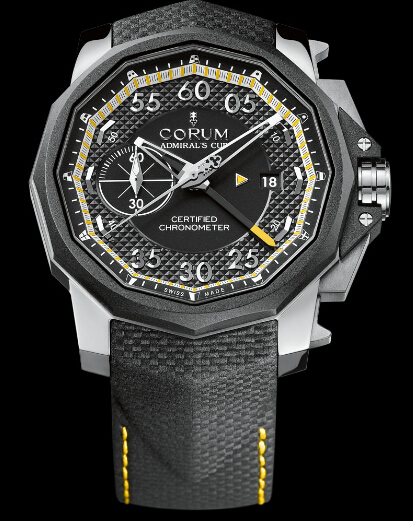 Corum Admiral's Cup Seafender 48 Chrono Centro Titanium watch REF: 960.101.04/0231 AN14 Review